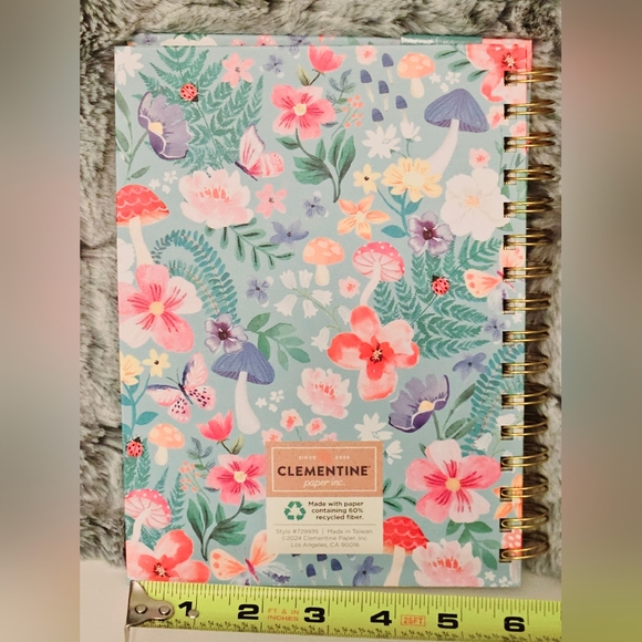 Notebook & Pen Giftset Floral Mushroom Print, by Clementine Paper Inc. - Picture 4 of 5